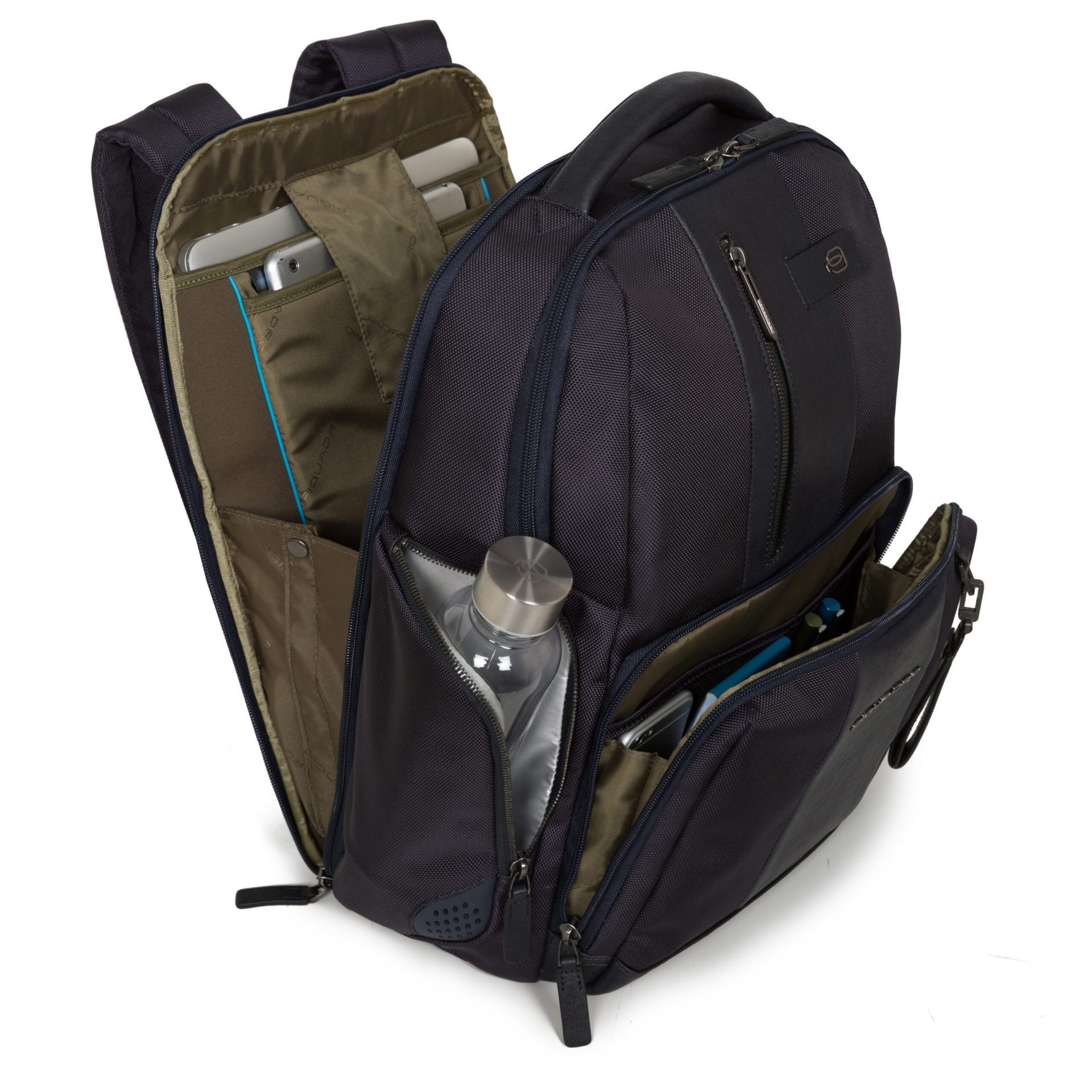Piquadro Zaino fast-check porta PC e iPad anti-frode RFID e predisposizione per CONNEQU Brief CA4532BR - immagine 2