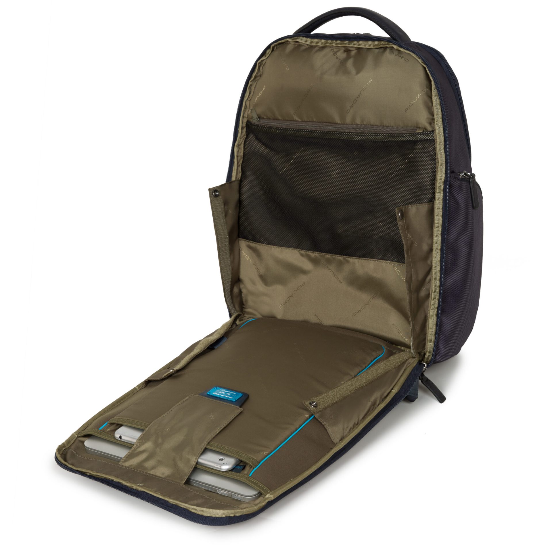 Piquadro Zaino fast-check porta PC e iPad anti-frode RFID e predisposizione per CONNEQU Brief CA4532BR - immagine 3