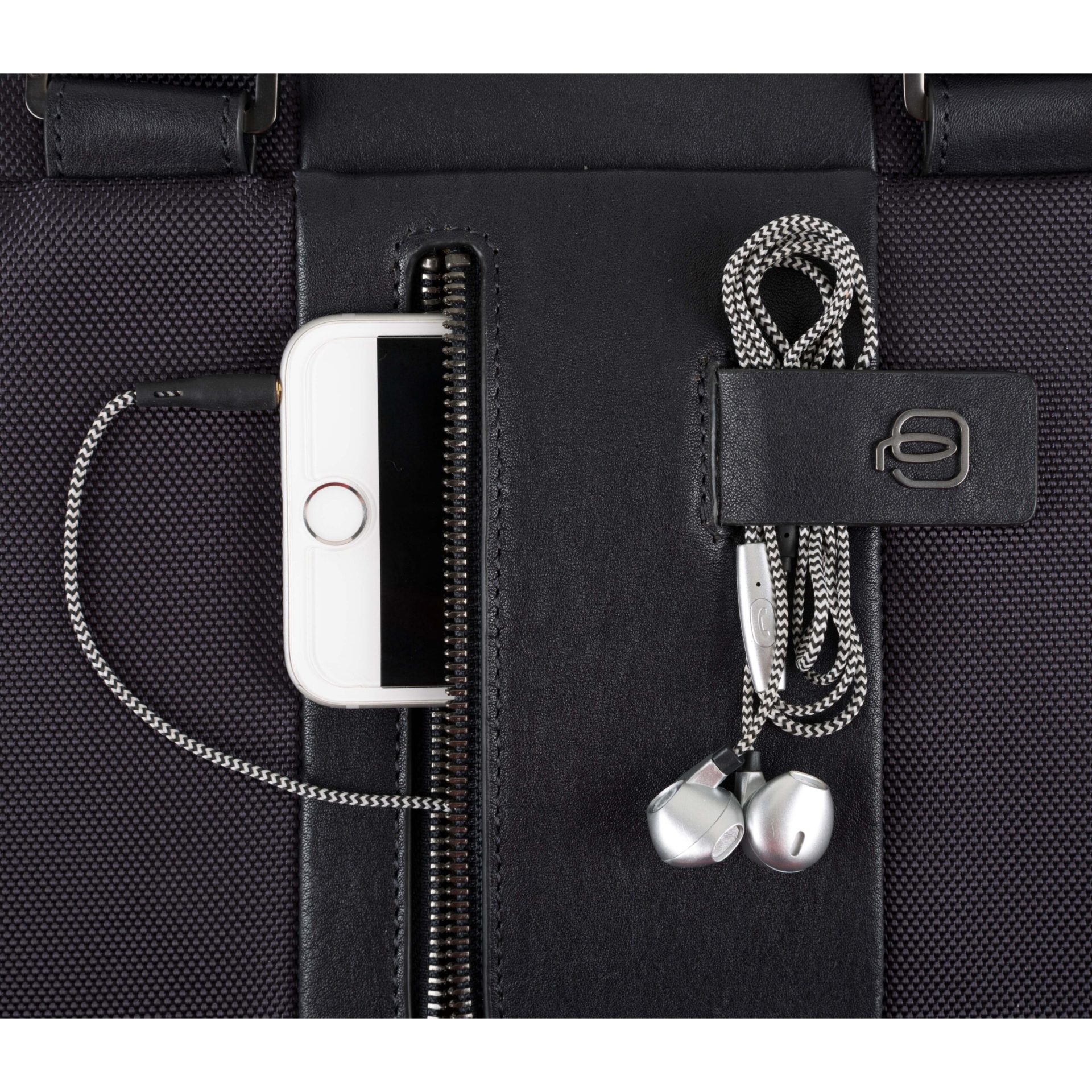 Piquadro Zaino fast-check porta PC e iPad anti-frode RFID e predisposizione per CONNEQU Brief CA4532BR - immagine 4