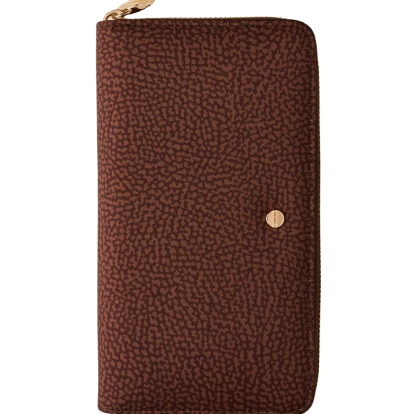 Borbonese Portafoglio Chestnut/Black 930155I15Y54