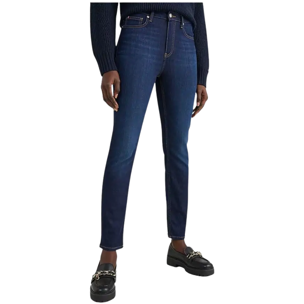 Tommy Hilfiger Jeans Slim Fit a Vita Alta WW0WW37145