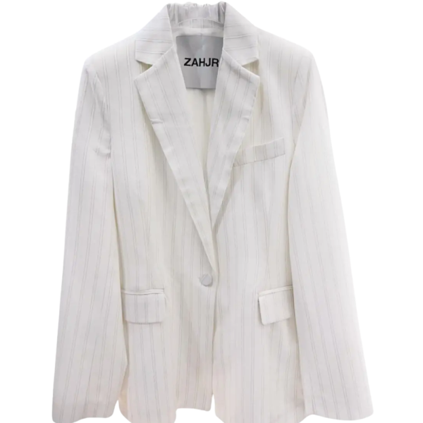 Zahjr Giacca Monopetto Lurex Oro 53538709