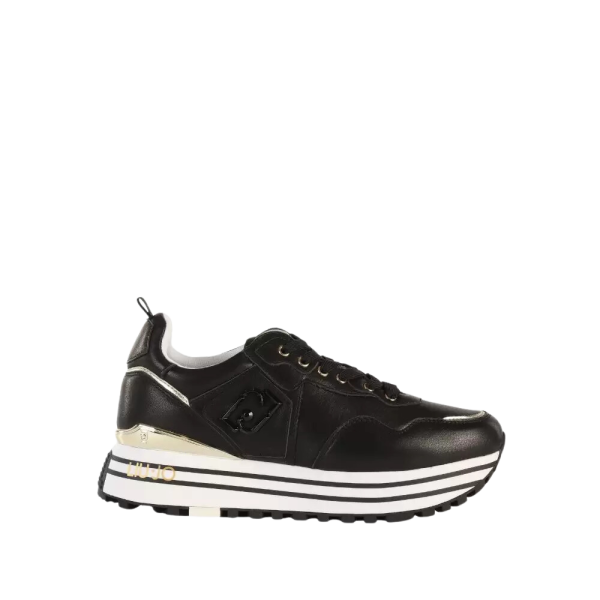 LIU JO MAXI WONDER 01- SNEAKER BLACK - sneaker - Liu jo