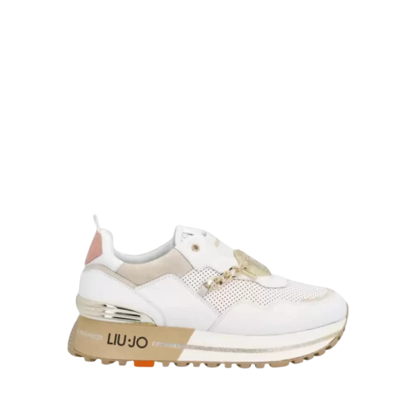 LIU JO MAXI WONDER 43- SNEAKER WHITE/LAMB - sneaker - Liu jo