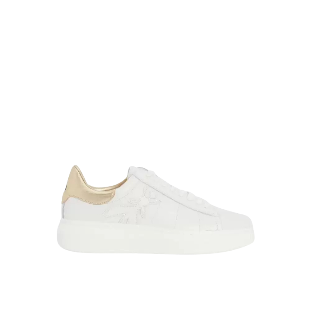 SNEAKERS PATRIZIA PEPE WHITE/GOLD - sneaker - Patrizia Pepe