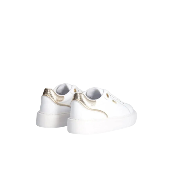 KYLIE 27 - SNEAKER CALF LEATHER/LAMINAT WHITE - sneaker - Liu jo