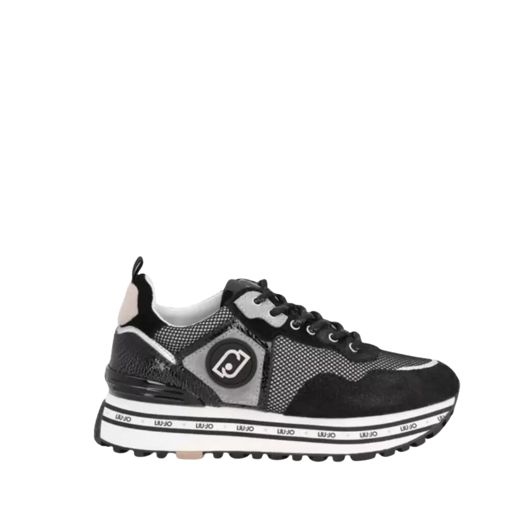 LIU JO MAXI WONDER 1 SNEAKER BLACK - sneaker - Liu jo
