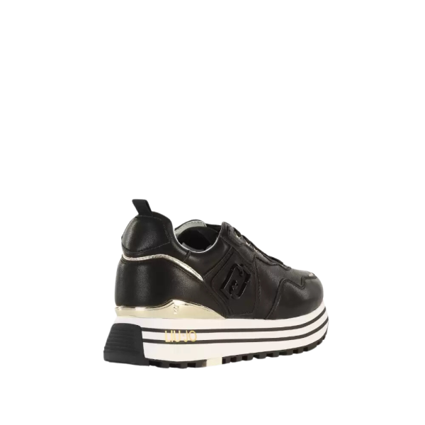 LIU JO MAXI WONDER 01- SNEAKER BLACK - sneaker - Liu jo
