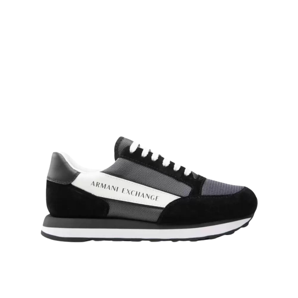 SNEAKERS ARMANI BLACK+EBONY+OFF WHITE - sneaker - Armani Exchange