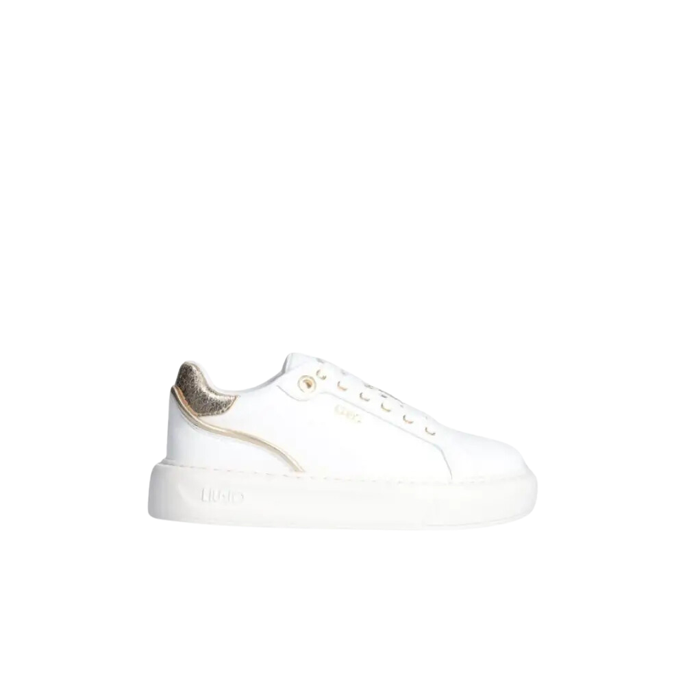 KYLIE 27 - SNEAKER CALF LEATHER/LAMINAT WHITE - sneaker - Liu jo
