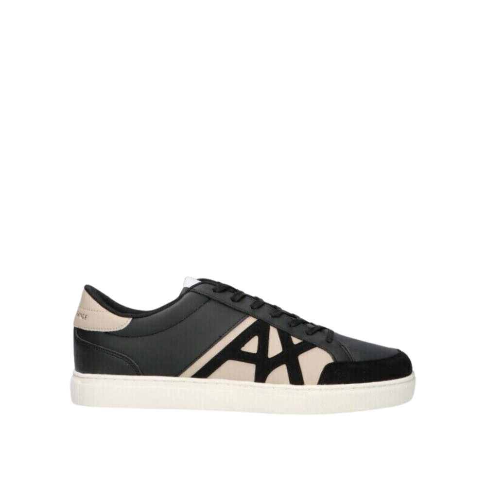 SNEAKER ARMANI BLACK+BEIGE - sneaker - Armani Exchange