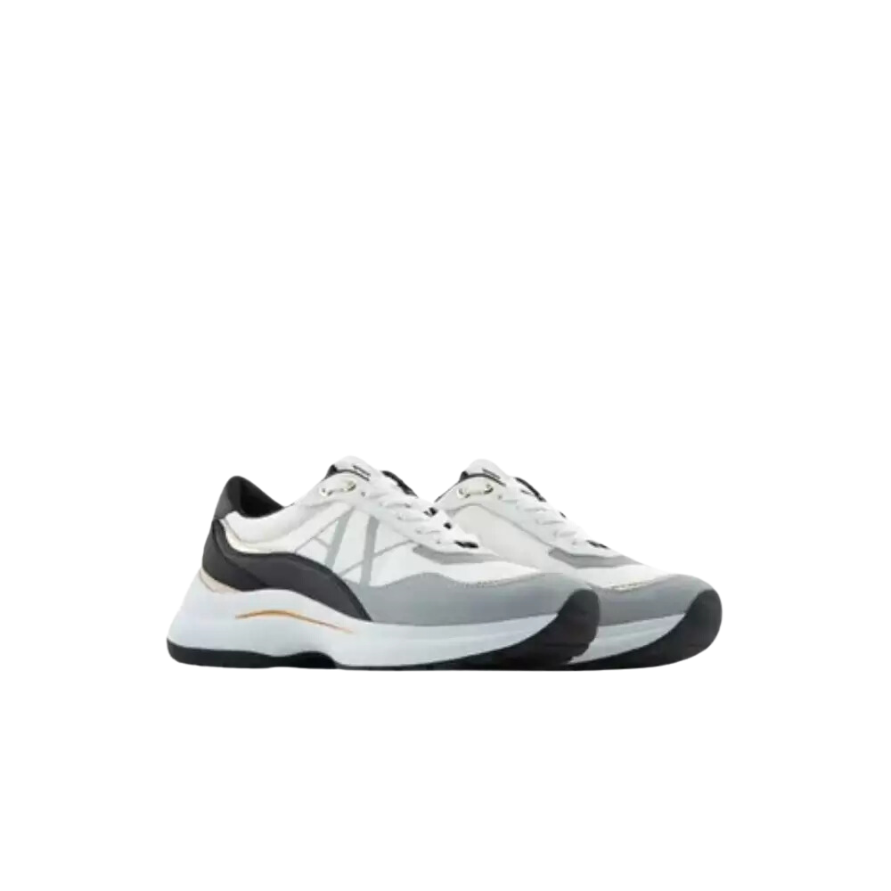 SNEAKERS ARMANI CON DETTAGLI SPECCHIATI - sneaker - Armani Exchange - immagine 4