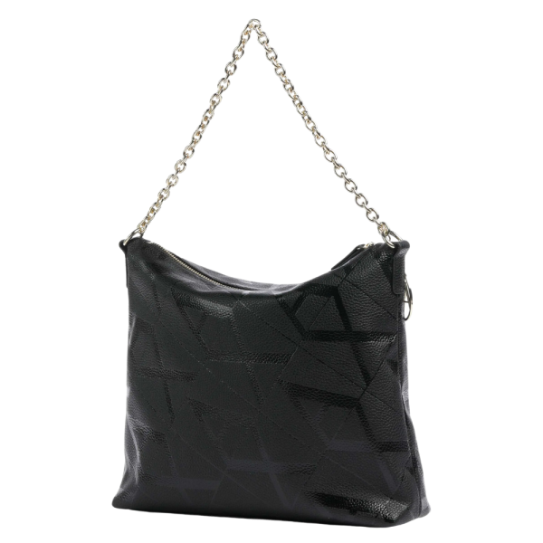SHOPPING BAG HOBO M BLACK/BLACK - BORSA - Armani Exchange