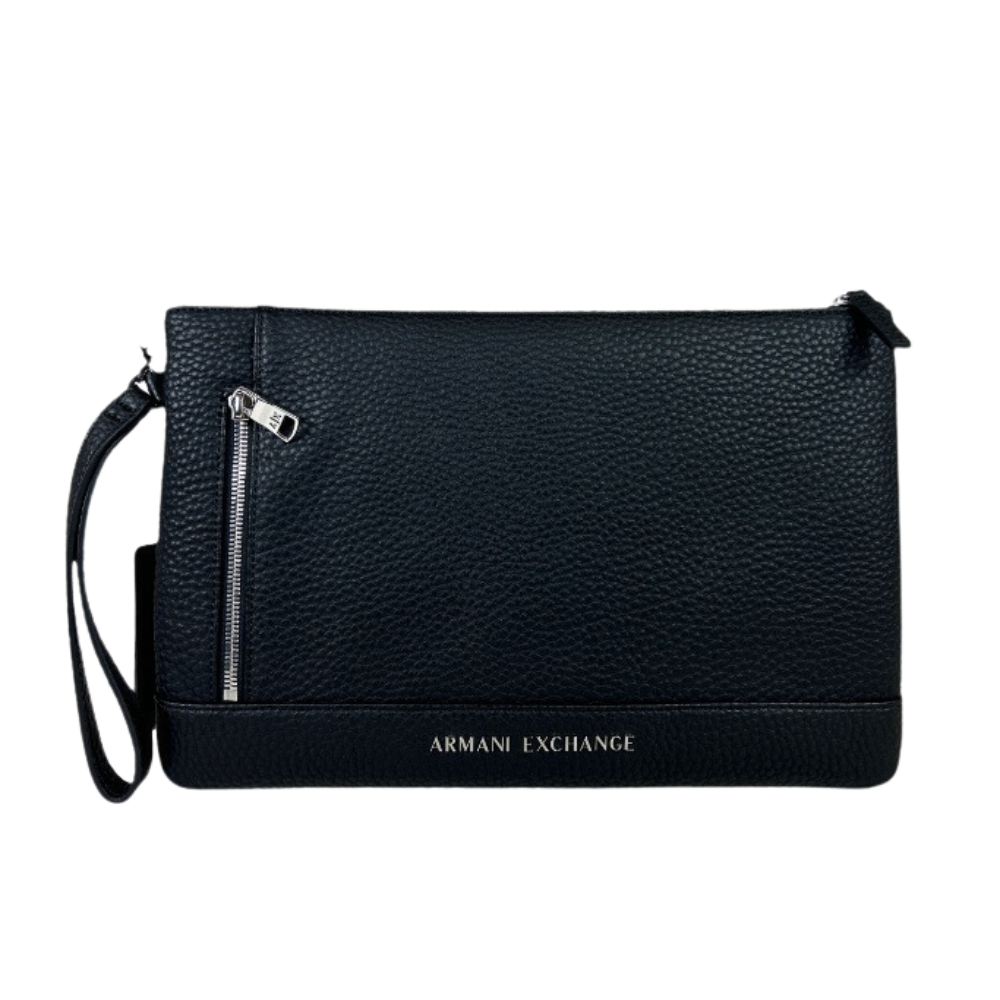 POUCH WRISTLE CASE BLACK - Pochette - Armani Exchange