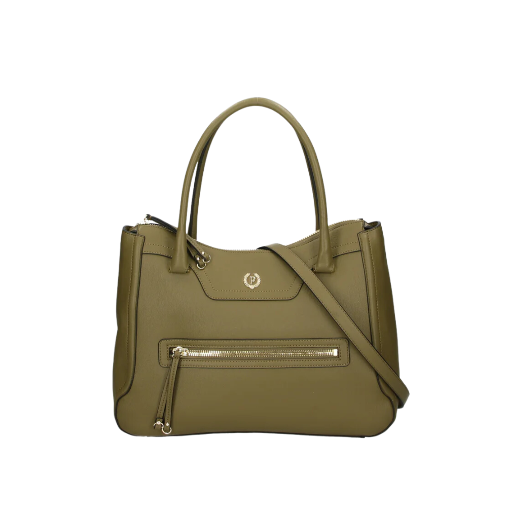 BORSA MINI GRAINED PU OLIVA - BORSA - Pollini
