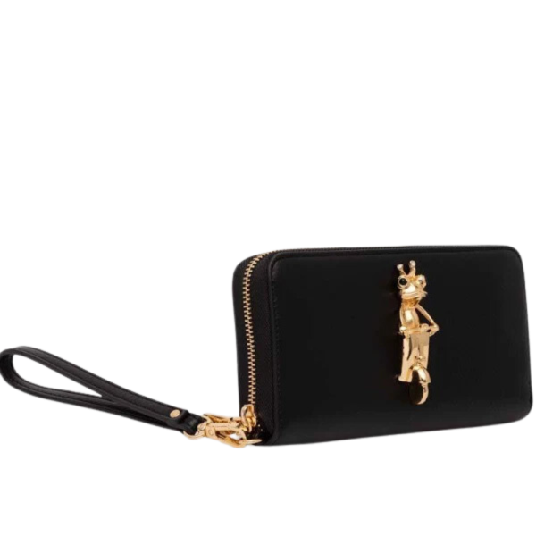 PORTAFOGLIO+ PU NERO - Portafogli - Love Moschino