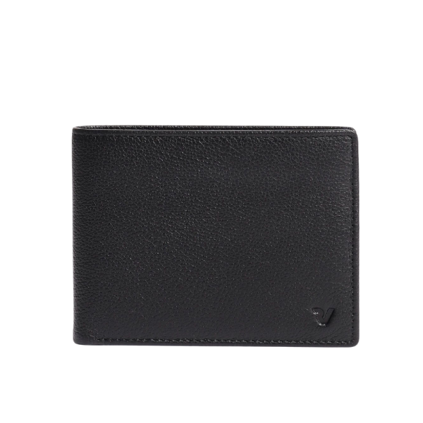 PORTAF. VESUVIO ORIZZ. C/PORTA MONETE NERO/NAVY - Portafogli - Roncato