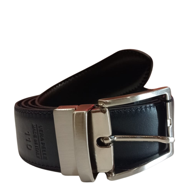 CINTURA DOUBLE IN PELLE - CINTURA - GI.AN.