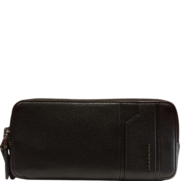 POCHETTE UOMO A TRE SCOMPARTI IN PELLE - Beauty - Piquadro
